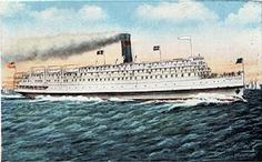 President Warfield (Exodus) as a Chesapeake Bay steamer